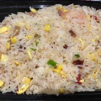 Yang Chow Fried Rice 扬州炒饭 · prawn, bbq pork