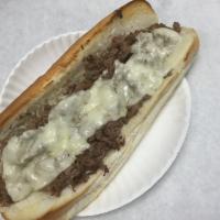 Steak and Cheese Sub · Add onions, peppers, mushrooms for an additional charge.