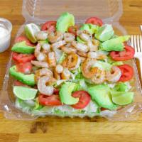 Grilled Shrimp Salad Special · 