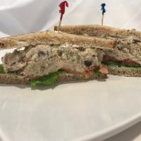 Gourmet House Chicken Salad Sandwich · Our award-winning gourmet chicken salad, cranberries, honey, on your choice of bread with, l...
