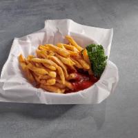 French Fries · Golden fried with seasonings. Triple order.