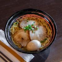 Tanaka Rich Garlic · Pork broth : pork chashu, seasoned egg, bean sprouts, scallions, fresh garlic, fish powder, ...