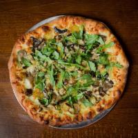 Bearly Dead · White Sauceless pie with Garlic Oil topped with Shredded Mozzarella Cheese, An Assortment of...