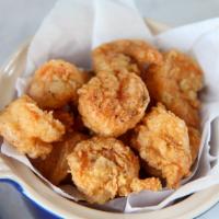 Fried Jumbo Shrimp · 7 pieces.