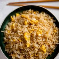 Plain Fried Rice   · Plain egg fried rice (no vegetables)
(Includes: Yum Yum Sauce)