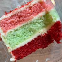 Cake · Cake flavors will vary depending on availability (Strawberry, Red Velvet , Key Lime, Chocola...