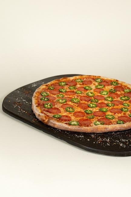 Gabriella's Hand Stretched Thin Crust Pepperoni & Jalapeño Pizza (18