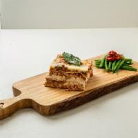 Meat Lasagna Plate · 