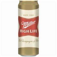 Miller High Life 24 oz. · Must be 21 to purchase.