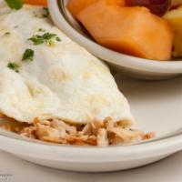 Cheese Omelette · Comes with choice of American cheese, Swiss, cheddar or Monterey Jack cheese. Vegetarian. Gl...