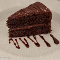 Homemade Chocolate Fudge Cake · 