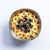 Detox Bowl® · BASE: Organic Açaí, Banana, Strawberries, Kale, Organic Flax Seeds, Organic Spirulina, Almon...