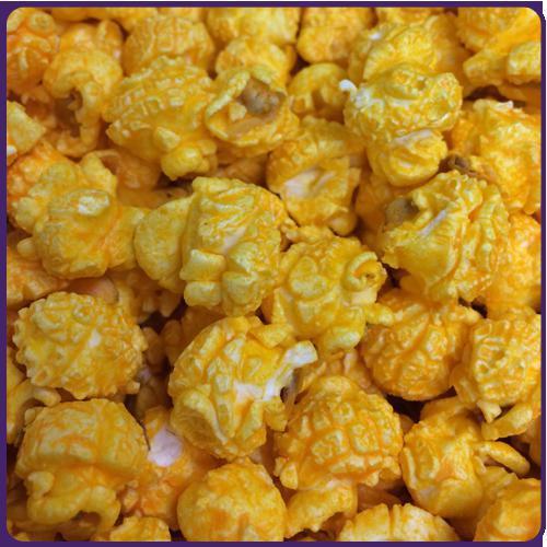 Extra Cheesy Cheese Popcorn · Made with real cheddar cheese an extra cheesy cheese!