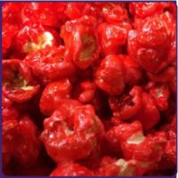 Cinnamon Popcorn · Red hot cinnamon flavor, red color, candy-coated popcorn. Perfect for baby showers, birthday...