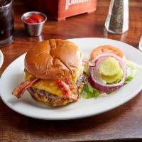The Big Shanty Burger · A double 