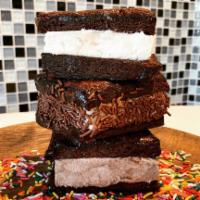 Brownie Sandwich · A scoop of our super premium ice cream sandwiched between two scrumptious brownies.

*** Our...