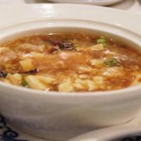 24. Quart of Seafood Hot and Sour Soup · 