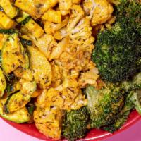 Kids Portion Veggies · Broccoli, cauliflower, zucchini, bell pepper ＆ squash