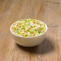 Cole Slaw · Creamy, tangy and delicious. It’s the perfect way to cool down your mouth after taking a bit...