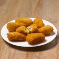 Jalapeno Cheese Bombers® · Fried spicy jalapeno bits and creamy cheddar cheese. More than just a burst of spice, it’s a...