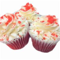 Red Velvet Cupcake · Our classic red velvet cupcake topped with Buttercream cream frosting. 