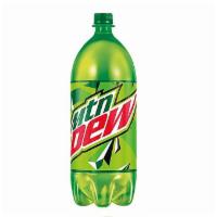 Mountain Dew 2 Liter Bottle · 