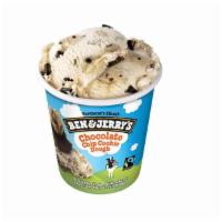 Ben and Jerry's Chocolate Chip Cookie Dough Pint Ice Cream · Vanilla Ice Cream with Gobs of Chocolate Chip Cookie Dough