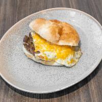 Come Unoriginal · Fried egg and cheese with your choice of shoulder bacon or sausage patty on your choice of e...
