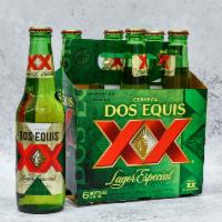 Dos Equis · Must be 21 to purchase. A crisp, refreshing, light-bodied malt-flavored beer with a well-bal...