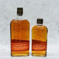 Bulleit Bourbon · Must be 21 to purchase. Spicy sweet oak aromas with a smooth maple, nut, and oak palate.