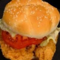 Crispy Chicken Strip Sandwich · 