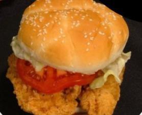 Crispy Chicken Strip Sandwich · 