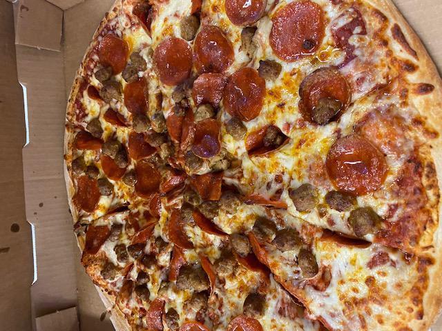 Build Your Own Pizza · Choose your size, sauce and toppings. 