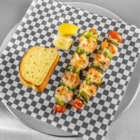 Grilled Shrimp Kabob · Bell pepper, onion. 2 pieces.