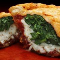 Spinach and Cheese Stromboli · 