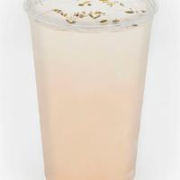 Fresh Lavender Lemonade · Refreshing drink. Fresh lemonade infused with lavender. Topped with fresh lavender petals an...