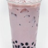 Taro Bubble Milk Tea · Taro is a type of yam. Its lilac color and coconut-like taste make a great and popular drink...