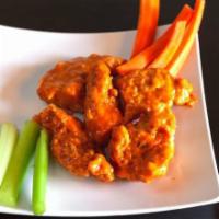 Boneless Wings · Includes veggies and dressing.