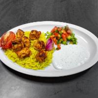 Shish Tawook Plate · 