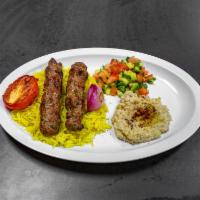 Lamb Kofta Kebab Plate · 