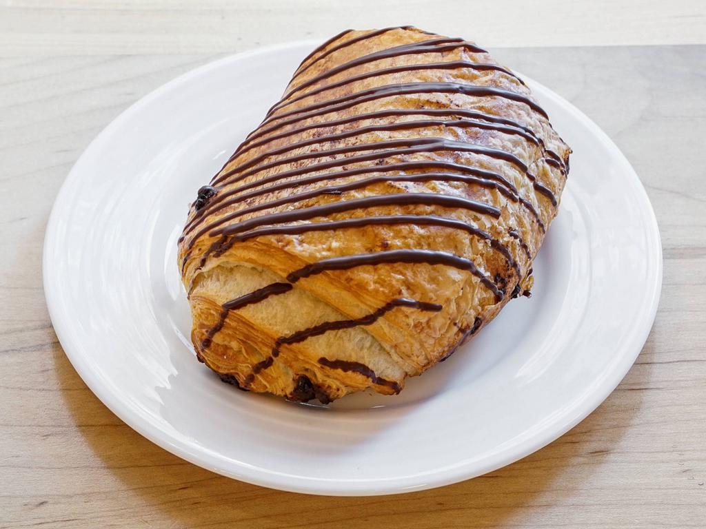 Chocolate Croissant  · Flaky pastry filled with chocolate