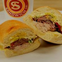 #22 Roast Beef and Turkey · Roast Beef, Turkey, Provolone Cheese, and Standard Toppings