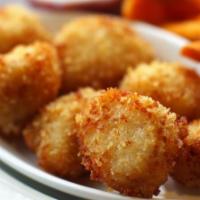 A8. Fried Scallops  · 10 pieces.