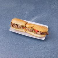 Roast Beef Sub · Roast beef, grilled mushroom, onion, peppers and teriyaki sauce.