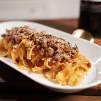 Pasta with Meat Sauce · 