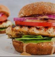 Grilled Chicken Sandwich · Lettuce, tomato, onions, pickles, and homemade spicy mayo. Add cheese for an additional char...