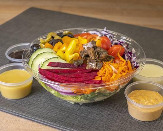 Salad · Salad bowl with romaine lettuce, choose up to 6 additional toppings.
