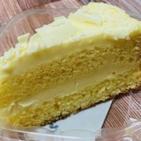 Lemon Mascarpone Cake · 