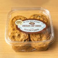 Gluten free Choc Chip Cookies · Package of choc chip cookies.