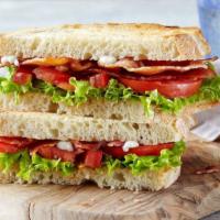 Bacon, Lettuce and Tomato Sandwich · 